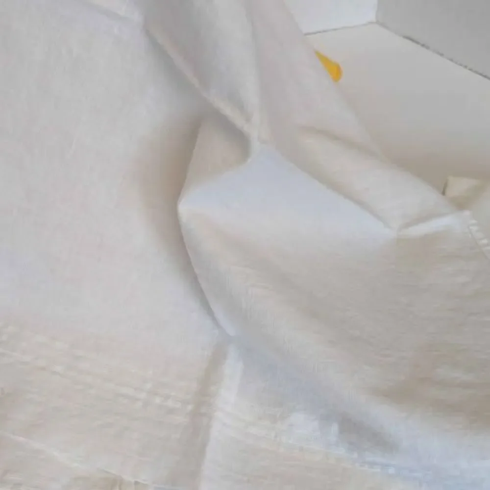 Grandma's Vintage Linen Drawer 3 Sets  White Cotton, Ivory Damask, Yellow Flower